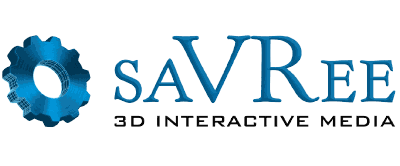 The logo of saVRee 3D