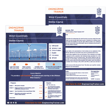 Course Brochure for Wind Essentials