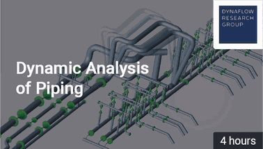 Dynamic stress analysis of industrial piping systems