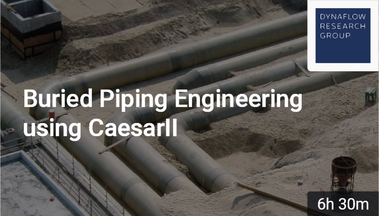 Buried Piping Engineering using CaesarII Course Image