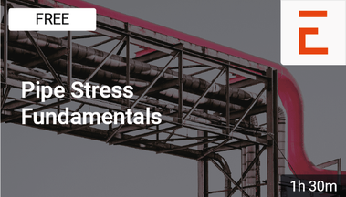 Pipe Stress Fundamentals Course Image