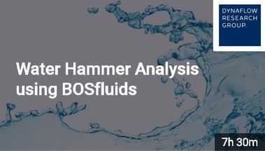 Water Hammer Analysis using BOSfluids