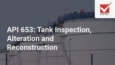 API 653: Tank Inspection, Alteration and Reconstruction