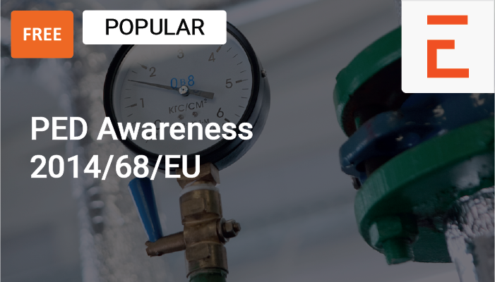PREVIEW: Pressure Equipment Directive (2014/68/EU) Awareness