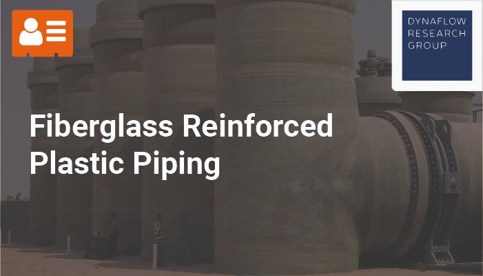 Fall Program: Fiberglass Reinforced Plastic (FRP) Engineering for Piping Systems