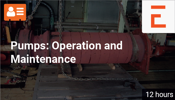 Pumps: Operation and Maintenance