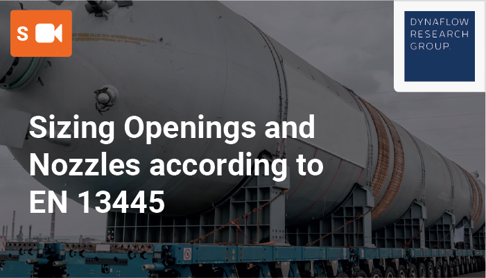 Sizing Openings and Nozzles according to EN 13445