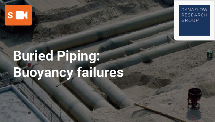 Buried Piping: Buoyancy failures
