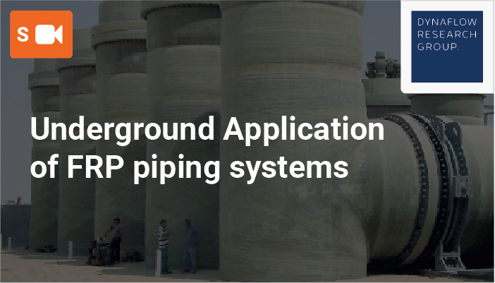 Underground Application of FRP piping systems