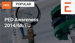 [SPC030P - Product] PREVIEW: Pressure Equipment Directive (2014/68/EU) Awareness