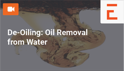 [SPC1801 - Product] De-Oiling: Oil Removal from Water