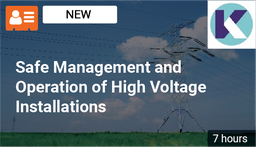 [INCO2901 - Product] Safe Management and Operation of High Voltage Installations