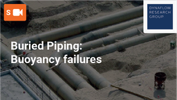 [SPC013M7 - Product] Buried Piping: Buoyancy failures