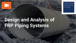 [SPC121M35 - Product] Design and Analysis of FRP Piping Systems
