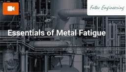 [SPC1003 - Product] Essentials of Metal Fatigue